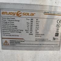 pannello fotovoltaico camper 