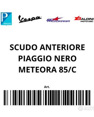 1B0013344000NS - SCUDO ANTERIORE