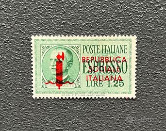 Francobollo espresso lire 1,25