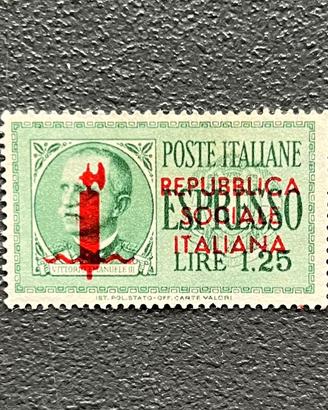 Francobollo espresso lire 1,25