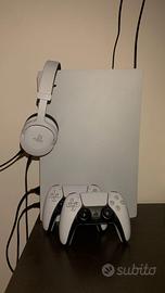 Ps5+2 joystick+cuffie originali PlayStation