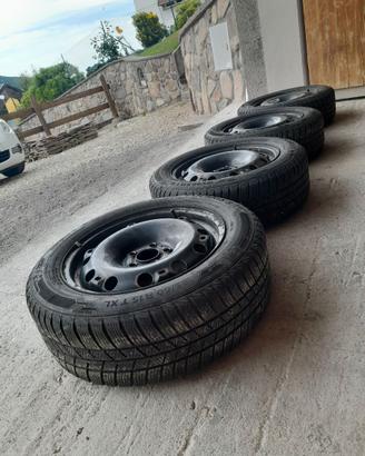 Ruote con gomme invernali
