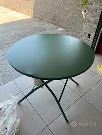 Tavolo da giardino pieghevole- Nuovo (con difetto)