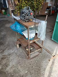 POMPA A MOTORE CON CARRELLO 