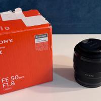 Obiettivo Sony FE 50mm F1.8