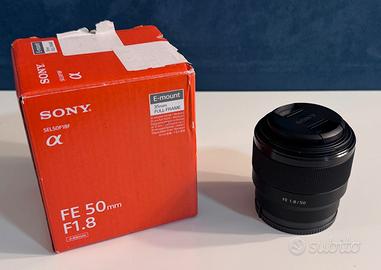 Obiettivo Sony FE 50mm F1.8