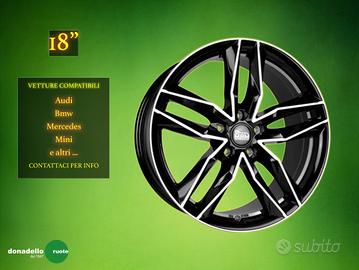 Cerchi in Lega 18" Audi Bmw Mini e altri