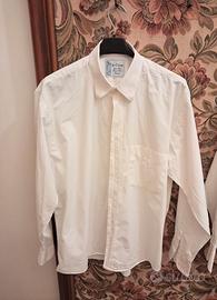 Camicia uomo bianca manica lunga