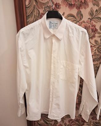 Camicia uomo bianca manica lunga