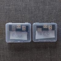 ADATTATORE USB LED A LUCE ROSSA E BLU 