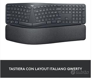 Logitech ERGO K860 Wireless Keyboard - Tastiera