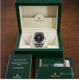 ROLEX DATEJUST 36 REF. 116200 NERO – FULL SET