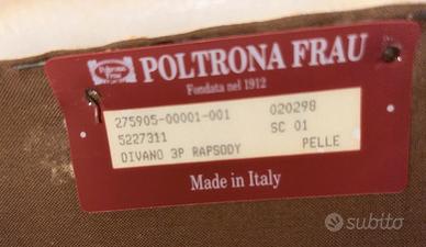 Divano Rapsody Poltrona Frau