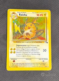 Raichu holo fossil