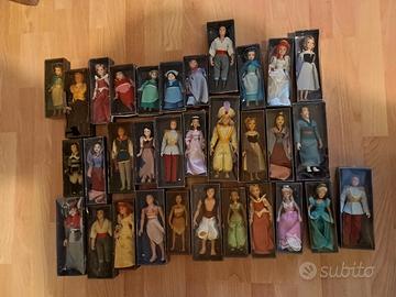 Bambole primcipesse Disney in ceramica