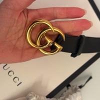 Marmont gucci belt