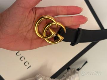 Marmont gucci belt