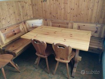 tavolo cucina +panca 