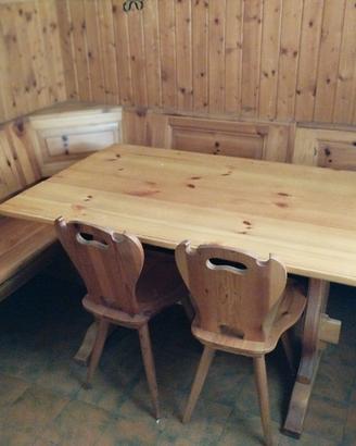 tavolo cucina +panca 