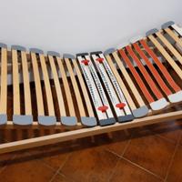 Letto a una piazza con rete ortopedica sollevabile