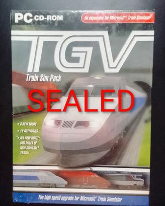 TGV Sim Pack Microsoft Train Simulator sealed