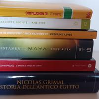 20 Libri narrativa e saggi,in italiano/ingl/spagn