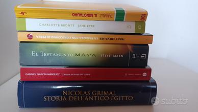 20 Libri narrativa e saggi,in italiano/ingl/spagn