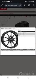 Cerchi Sparco Assetto Gara 16" + Gomme Michlen ps4