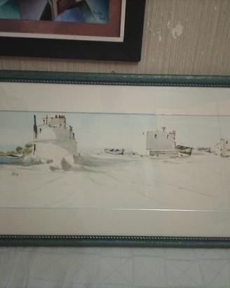 Quadro di Elia 80x30 "acquerello"