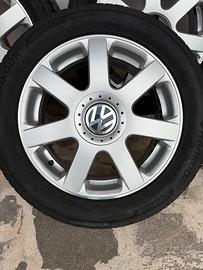 CERCHI IN LEGA DA 16 + 4 GOMME 205/55 R16 GOLF IV