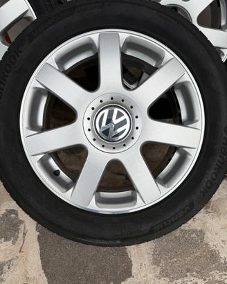 CERCHI IN LEGA DA 16 + 4 GOMME 205/55 R16 GOLF IV