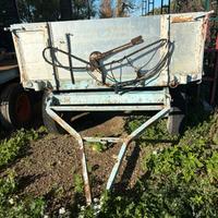 Rimorchio agricolo Bicchi con ralla