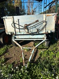 Rimorchio agricolo Bicchi con ralla