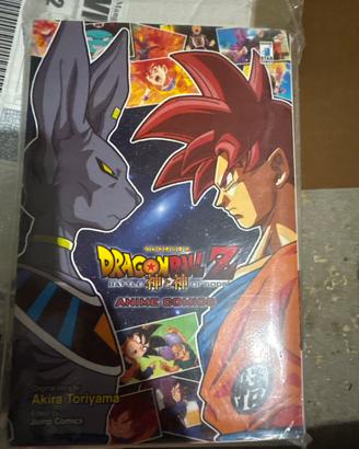 Anime comics Dragon ball la battaglia degli dei