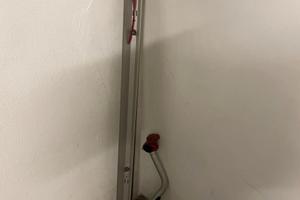 Canalina portabici camper Fiamma con braccetto