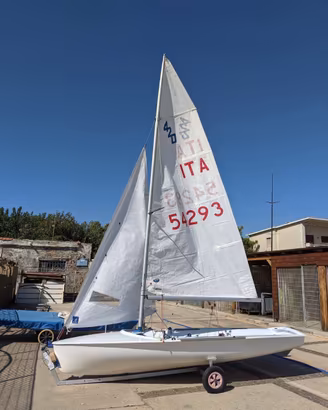 Nautivela 420 con carrello alaggio