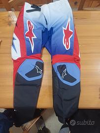 completo tuta cross enduro alpinestars  NUOVA 