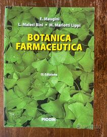 Libro Botanica Farmaceutica Maugini IX edizione