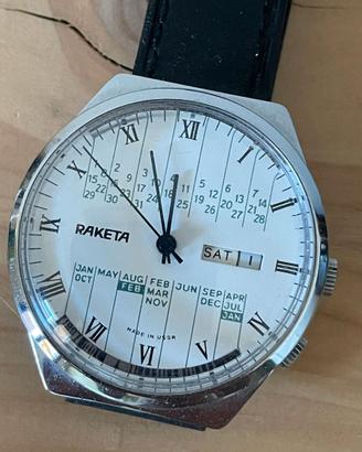 Orologio Raketa Calendario Perpetuo  urss-CCCP