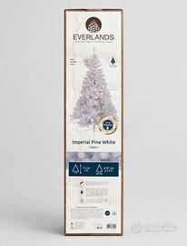 Albero di Natale bianco 150cm Evelands