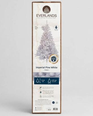 Albero di Natale bianco 150cm Evelands