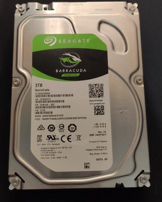 HDD Seagate barracuda 3Tb sata