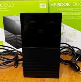 My Book Duo WD case senza HDD - come nuovo