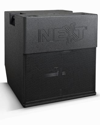 Subwoofer 18 attivo 2200w RMS b&c 141db SPL. NUOVO