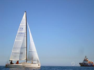 Imbarcazione a vela da regata minialtura
