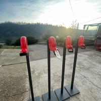 Eliminacode professionali con struttura in ferro