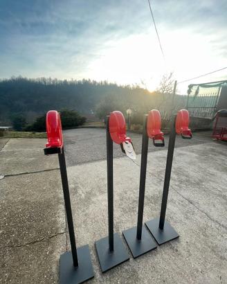 Eliminacode professionali con struttura in ferro