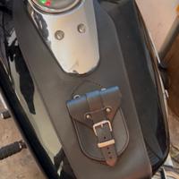 Tasca in pelle serbatoio honda shadow