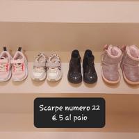 scarpe n°22 