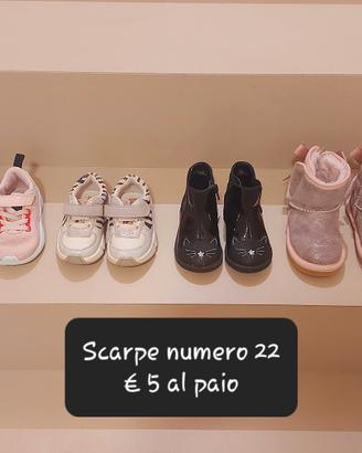 scarpe n°22 